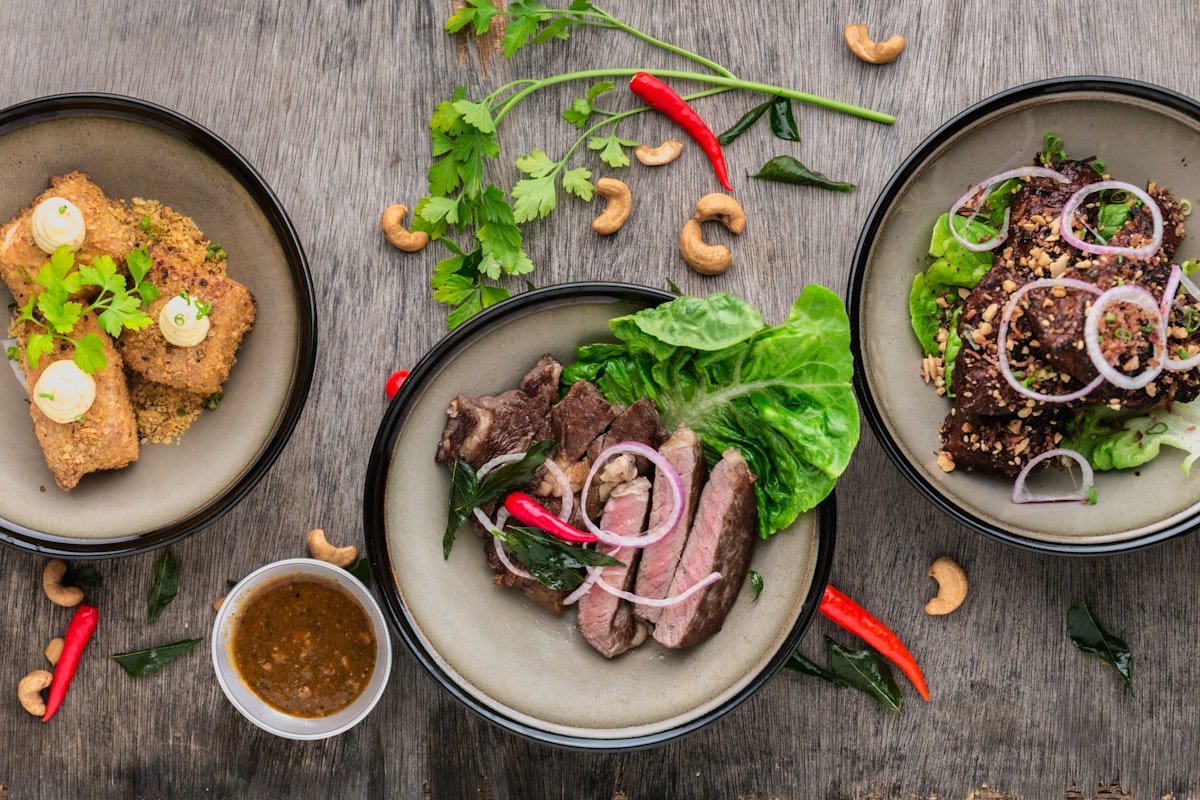 Aliments nutritifs équilibrés